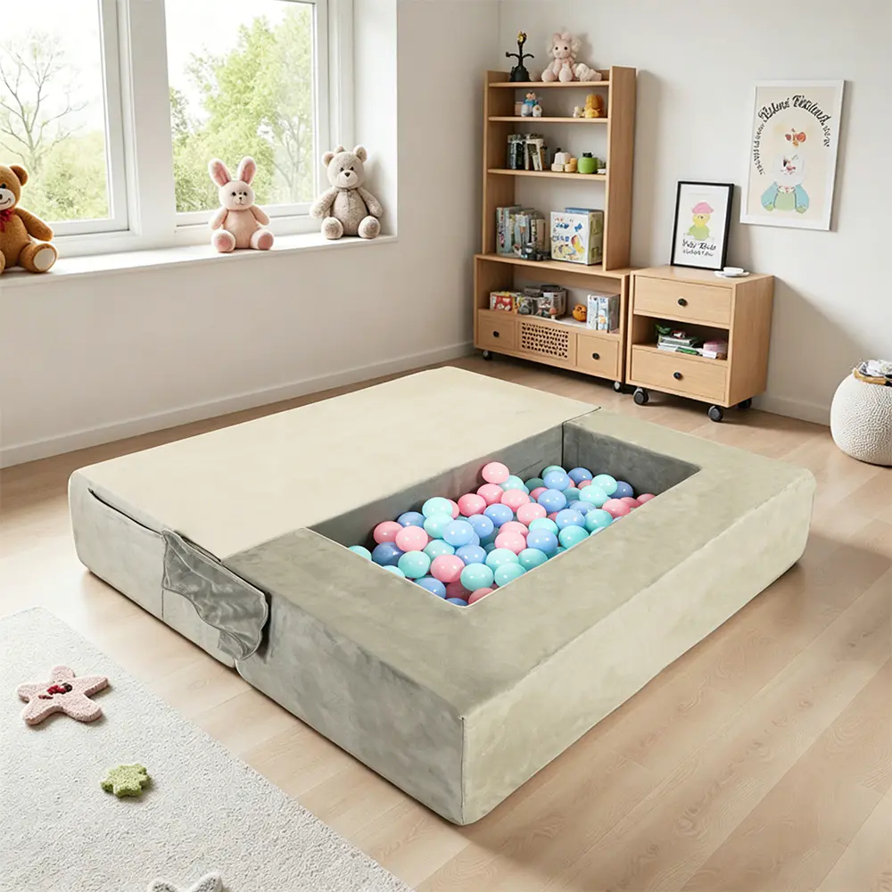 Bộ ghế sofa khối xây dựng bốn mảnh có thể gập lại dành cho trẻ em