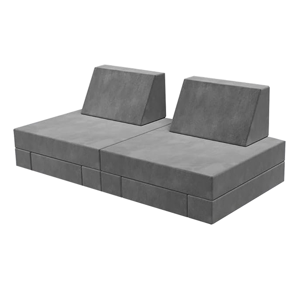 Bộ ghế sofa khối xây dựng 8 món có thể gập lại dành cho trẻ em