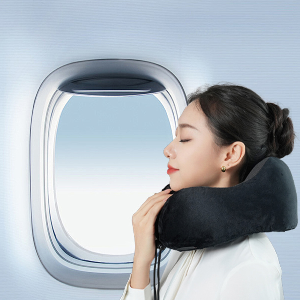 Gối kê cổ mút hoạt tính di động hình chữ U