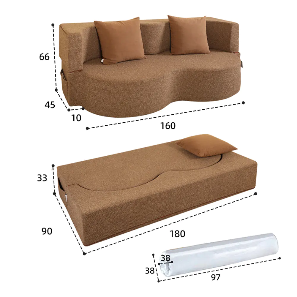 Sofa đôi có thể gập lại
