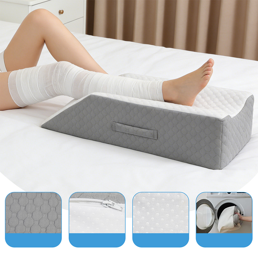 Gối kê chân bằng mút hoạt tính có rãnh